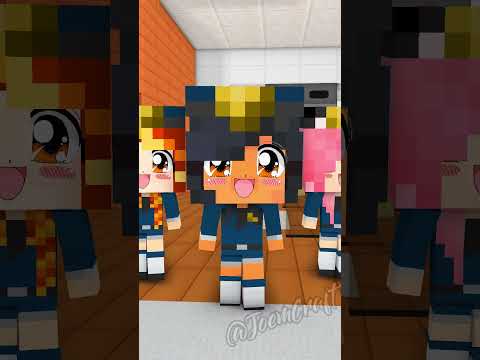 SEXY POLICE DANCE APHMAU, KC, KIM | CHICKEN WINGS MEME #shorts #minecraftshorts #minecraftanimation
