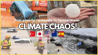 From powerful Earthquake to Tsunami Waves ! Earth’s Most Extreme Weather Right Now 😱🌪️🌊