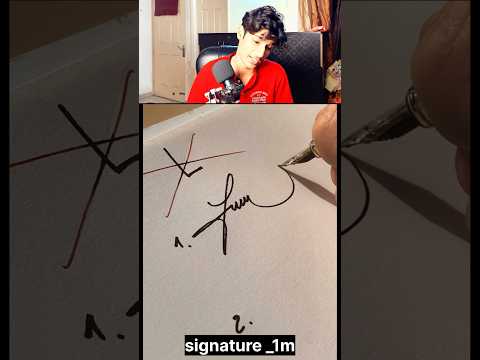 How to sign the letter L!