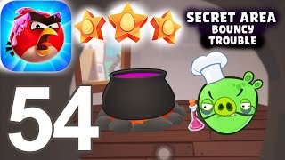 Angry Birds Reloaded Bouncy Trouble  ⭐⭐⭐ 1  to 45 Walkthrough Part 54 (iOS)