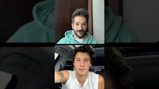 Shawn Mendes and Camilo IG Live 7.14.21