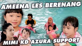 AMEENA BERENANG, MIMI KD AZURA SEMANGATIN GIRANG BANGET!!