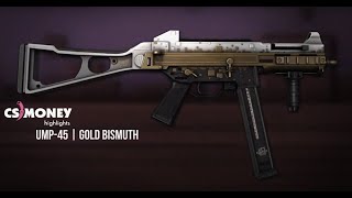 UMP-45 Gold Bismuth Gameplay