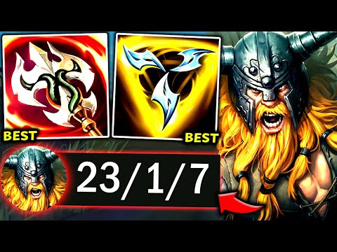 OLAF TOP BUT I 1V5 AND TILT THEIR WHOLE TEAM (UNSTOPPABLE) - 2025 Olaf TOP Gameplay Guide