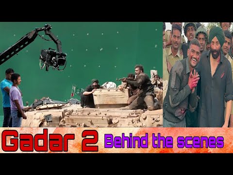 GADAR 2 BEHIND THE SCENE / SUNNY DEOL, AMISHA PATEL / VINAY MUSICAL VIDEO