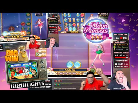 VINTI 7.000€ 💰 alla MOON PRINCESS 100 🌙🎰 fino a BET 100 | LIVE HIGHLIGHTS 📺 | - SPIKE SLOT ONLINE