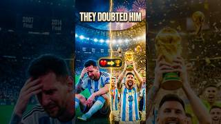 They Called Messi a Failure until He Proved Everyone Wrong #LionelMessi #WorldCup2026 #football