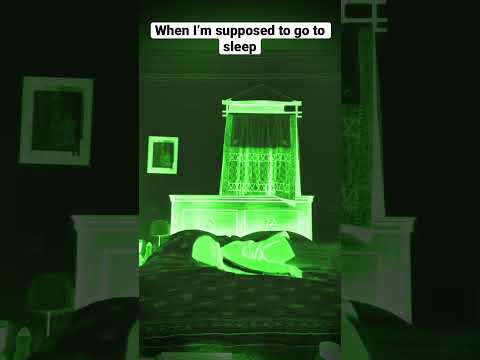 I’m supposed to go to sleep ￼