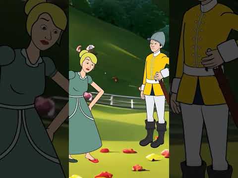 Cinderella with Magical Red Shoes โจ๐ Fairy Tales #shorts #fairytales #stories #forkids
