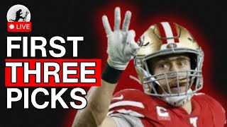 49ers Mock Draft 2026: Predicting Their First 3 Picks