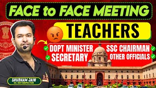Meeting with SSC chairman & DOPT minister 🙏🏻