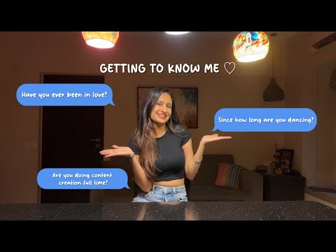 Q&A - getting to know me🩵🌻 | Janhavi Motwani