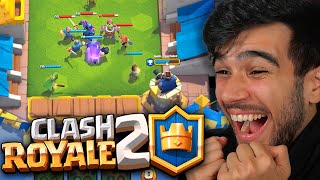Simplesmente joguei o Clash Royale 2... INSANO!