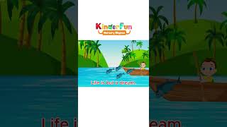 Row Row Row Your Boat Song 🎵 Kids Nursery Rhymes & Learning Fun