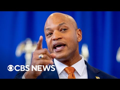 YouTube video thumbnail: Maryland Gov. Wes Moore Says he has Been Excluded From Bipartisan Governors' Events