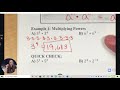 Exploring Multiplication Properties of Exponents
