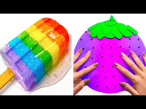 3 Hours Of Oddly Satisfying Slime ASMR - Relaxing Videos for Better Sleep 3483