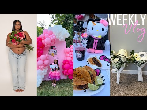 WEEKLY VLOG | Tazannah’s Pre-K Graduation + It’s A Girl Shoot +Father’s Day+Summer Bucket List &More