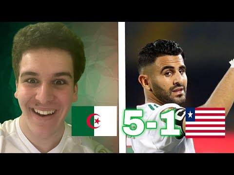 🇩🇿 JOLIE VICTOIRE ! (ALGERIE 5-1 LIBERIA)