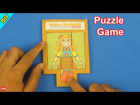 Miss Delight from Poppy Playtime 3 Cardboard Puzzle Game