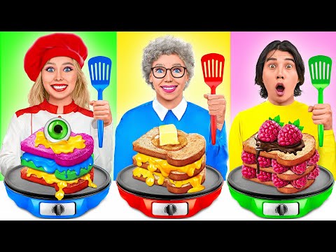 Me vs Grandma Cooking Challenge | Easy Secret Hacks and Gadgets by Mega DO Challenge