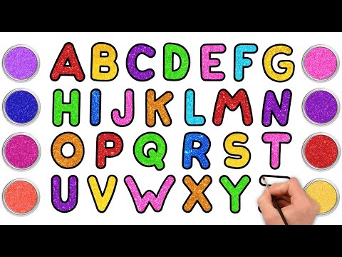 🔠 Learn How To Draw & Color Alphabets | Easy Art For Kids | Chiki Art | HooplaKidz How To