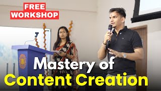 [FREE] Content Creation Masterclass Workshop 1.5 Hours! by @SatishKVideos