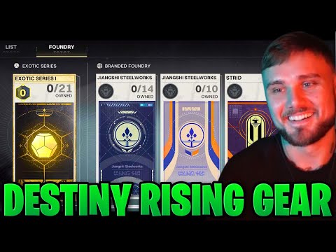 All New Exotics, Mythics And Every Weapon In Destiny Rising!