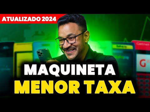 Qual a MELHOR MAQUININHA de cartão com MENOR TAXA atualmente? TOP 01