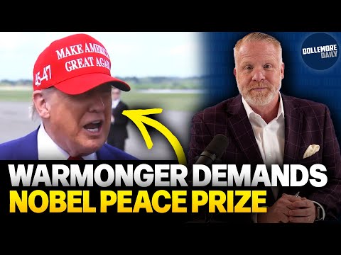 Donald Trump DEMANDS NOBEL PEACE PRIZE After Dropping Bombs on Iran!!!