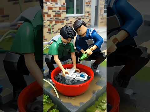 Lego Real life Story 6 #LegorealLife #Lego #minecraftanimation #funny #lucu #minecraft #fyp