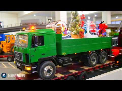 Super RC Trucks 🚚 and construction vehicles  Christmas🎄meeting at MTC Osnabrück