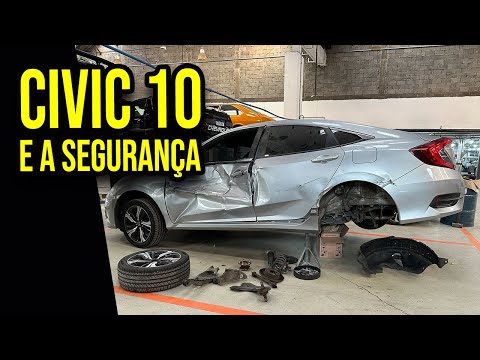 Civic salvou uma vida! Quanto custa reparar o Civic 10? Tonimek Avalia