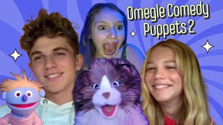 Trolling Strangers on Omegle with Puppets 2! | Funny Jokes & Reactions | PeterPrankster