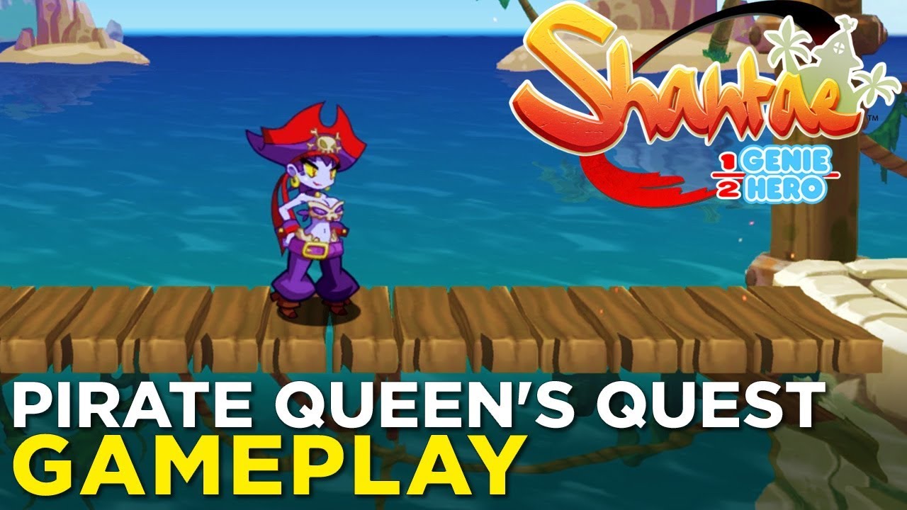 Shantae: Half-Genie Hero: Pirate Queen's Quest - Risky Boots Gameplay! (Main Street)