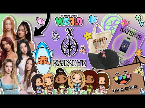 Toca Boca X KATSEYE Collab!? 📦 | Package Unboxing! (Goodies, surprises and more!) Toca Boca