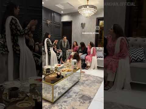 Aiman Khan and Minal Khan with friends iftar party beautiful vedio #aimanminal #shortvedio