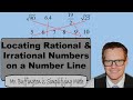 Locating Rational and Irrational Numbers on a Number Line