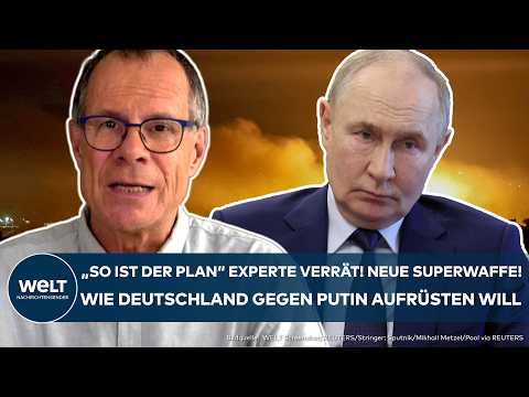 UKRAINE-KRIEG: "So ist der Plan" Experte verrät! Deutschland will neue Superwaffe gegen Putin!