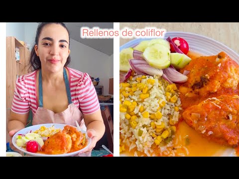 Rellenos de coliflor