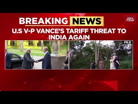 YouTube video thumbnail:  US Imposes Tariffs On India To Pressure Russia Over Ukraine War