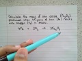 Mole Calculations in Chemical Reactions