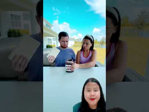 Makan coklat pakai nutella #nutella #chocolate #funny #memes #comedy #viral