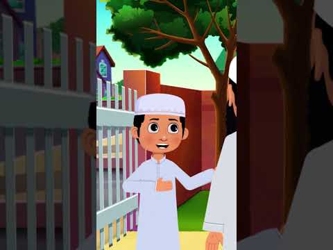 Sabr Ka Sawab Jannat Hai | Saad Aur Sadia #youtubeshorts #ytshorts #cartoon  #saadaursadia
