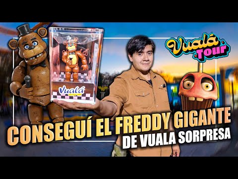 CONSEGUÍ EL FREDDY GIGANTE DE FNAF EN EL VUALA TOUR 2025 😱🔥 | El Tio pixel