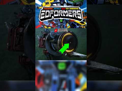 Did you notice this hole in Optimus Prime's cannon in Transformers: ROTB ? #edformers #transformers