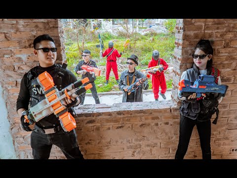 LTT Nerf War : SEAL X Warriors Use Nerf Guns to Fight Their Way Out of Dr. Lee's Secret Trap!