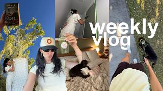 weekly vlog | a chatty vlog!! home improvement projects & solo weekend