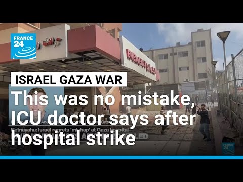 YouTube video thumbnail: Strike on Nasser Hospital: 'It's Very Clear This Was No Mistake', ICU Doctor Says