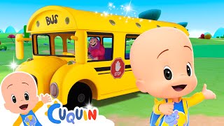 Las ruedas del autobús 🚍 ¡Cantemos juntos! 🚍 Canciones infantiles para bebés con Cleo y Cuquín